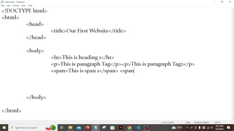 Web Development Html 1st Class Bangla Tutorial