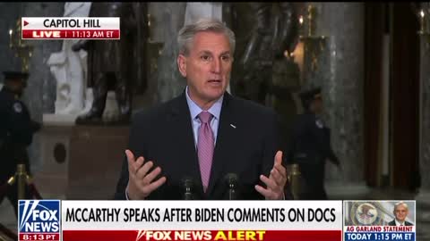 McCarthy: 2nd Batch of Biden Documents