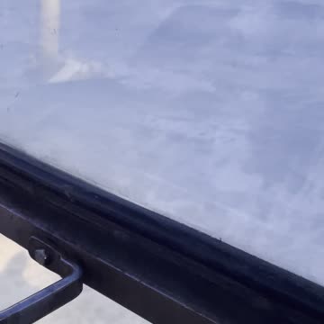 Beautiful frozen Arctic lake