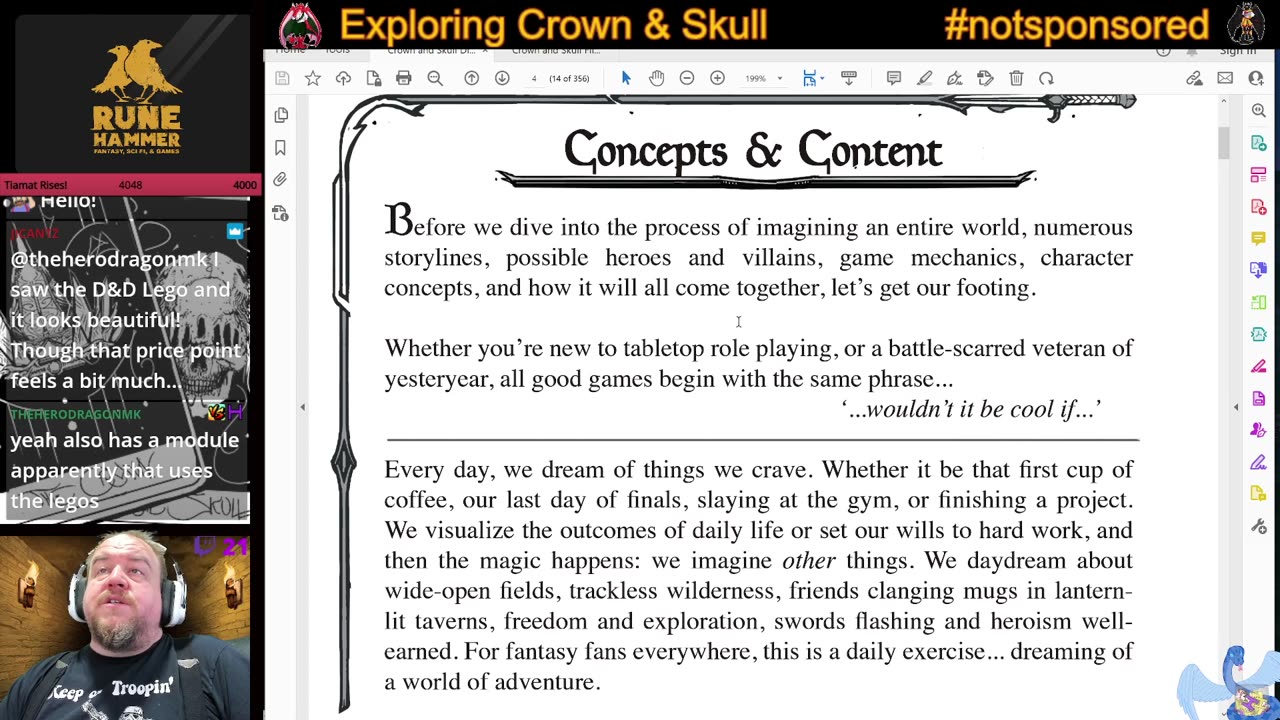 Crown & Skull RPG by Runehammer Review: Initial Approach, Themes, and Glances. What is/n't it?