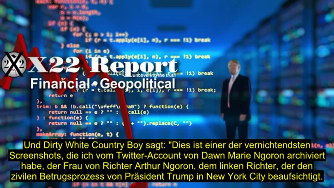 X22 Report vom 08.11.2023 - Biden ist vorgeladen