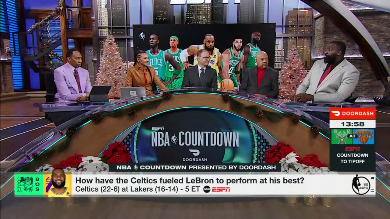 Stephen A. sounds off on the 'HOT GARBAGE' Suns 🔥🗑️ & previews Lakers vs. Celtics 🏀 NBA Countdown