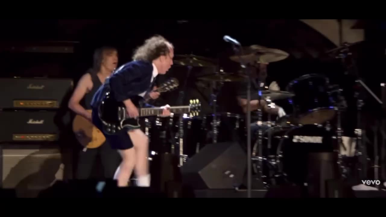 AC/DC Live Thunderstruck At River Plate Concert 2009 Argentina