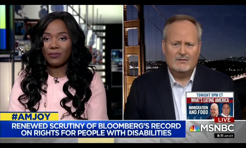 Michael Bloomberg adviser grilled about his past vis-a-vis disability rights