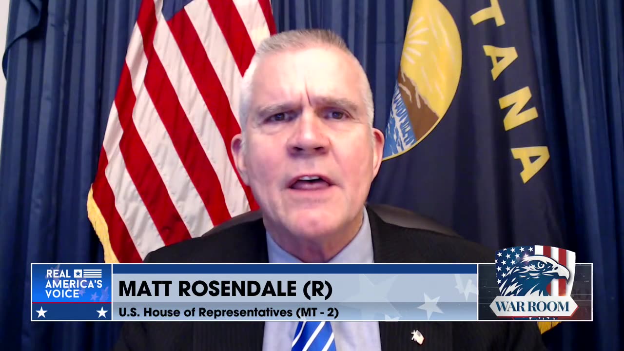 Rep. Rosendale Explains How The Uniparty Plans "Statutorily Prohibit" Securing The Border