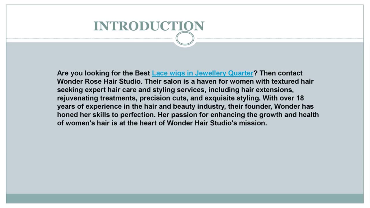 Looking for the best Permanent Hair Straightening in Jewellery Quarter