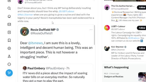 Labour Transphobic as this poor man cannot be a mother!!