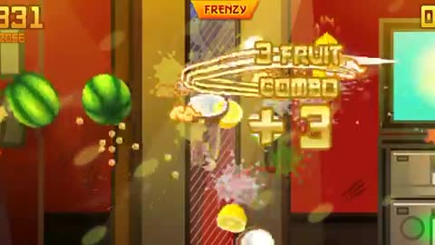 Fruit Ninja | 2 Frenzy Mobile Games - Gameplay