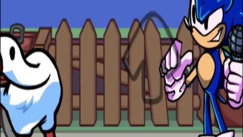 FNF Indie Cross Secret Goose VS Sonic #Shorts