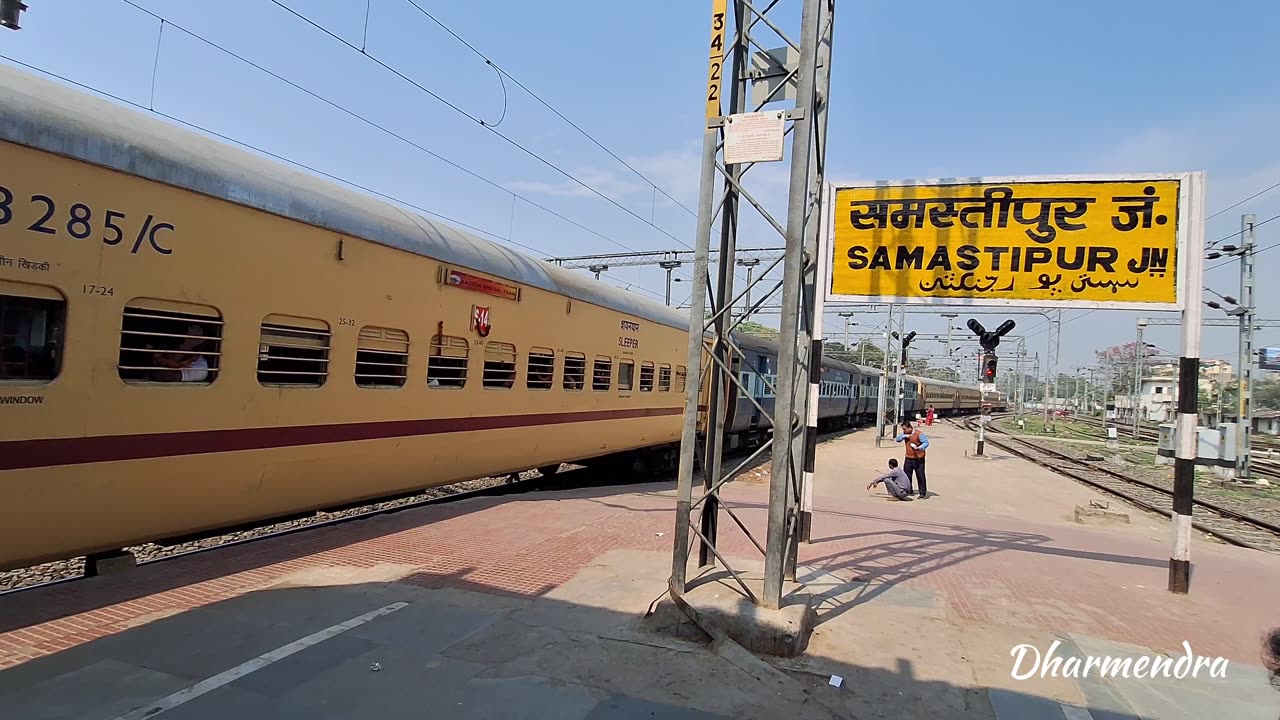 Astha Special Train Silchar Katra Silchar Arrived Samastipur Bihar