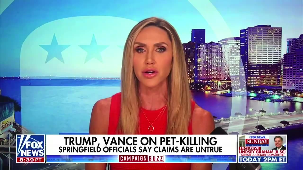 Lara Trump Deflects on Trump’s Claim About Haitians Eating Pets: 'It's Not Up to Me to Decide That'