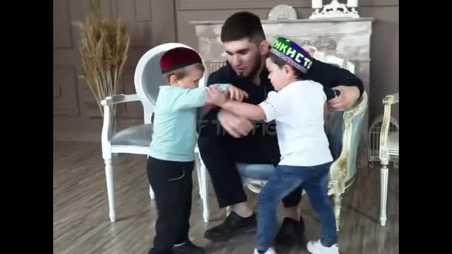 New Khabib, little Hasbulla