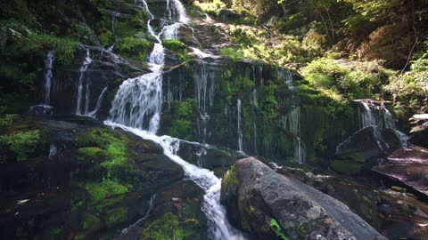 Water falls