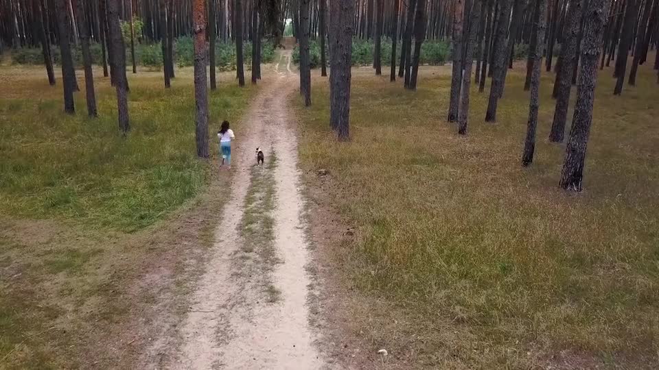 Jog down the trail together