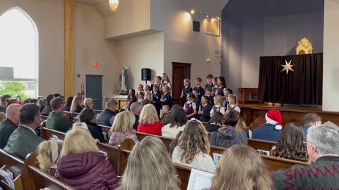 Holy Family Academy 5th Grade Christmas Performance