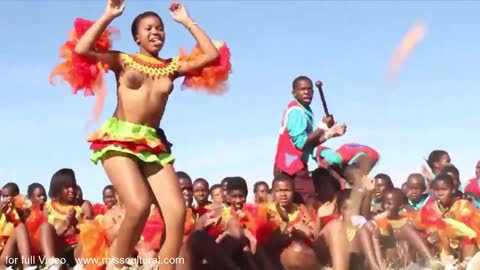 Eswatini Reed dance culture virgins only Izintombi nto