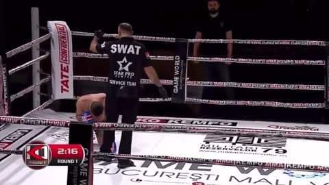 Andrew Tate’s First Round Knockout! | Andrew Tate