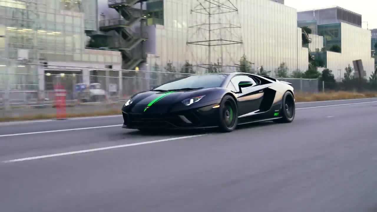 Lamborghini aventador flame 2021