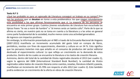 SEMESTRAL ADUNI 2021 | Semana 18 | Lenguaje | RV | Literatura S1