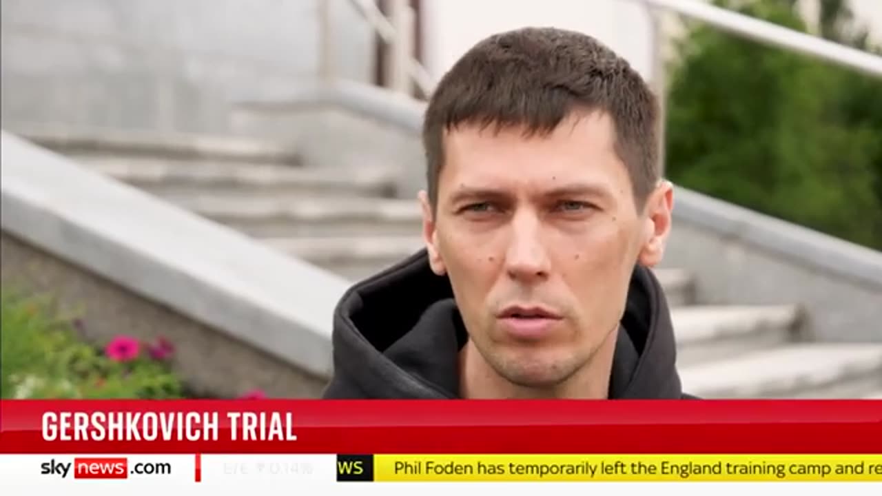 Evan Gershkovich- US journalist goes on trial in Russia for spying Sky News