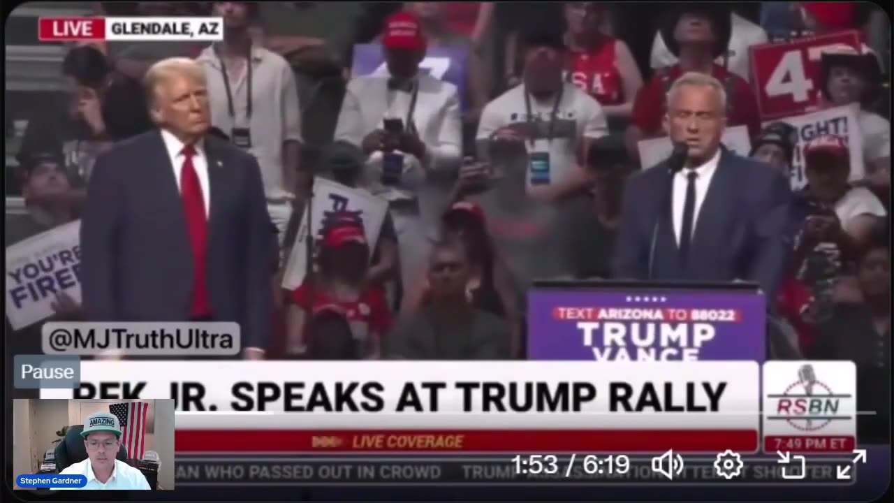 🔥Jon Stewart provokes EXPLOSIVE REACTION as Trump CROWD GOES CRAZY!