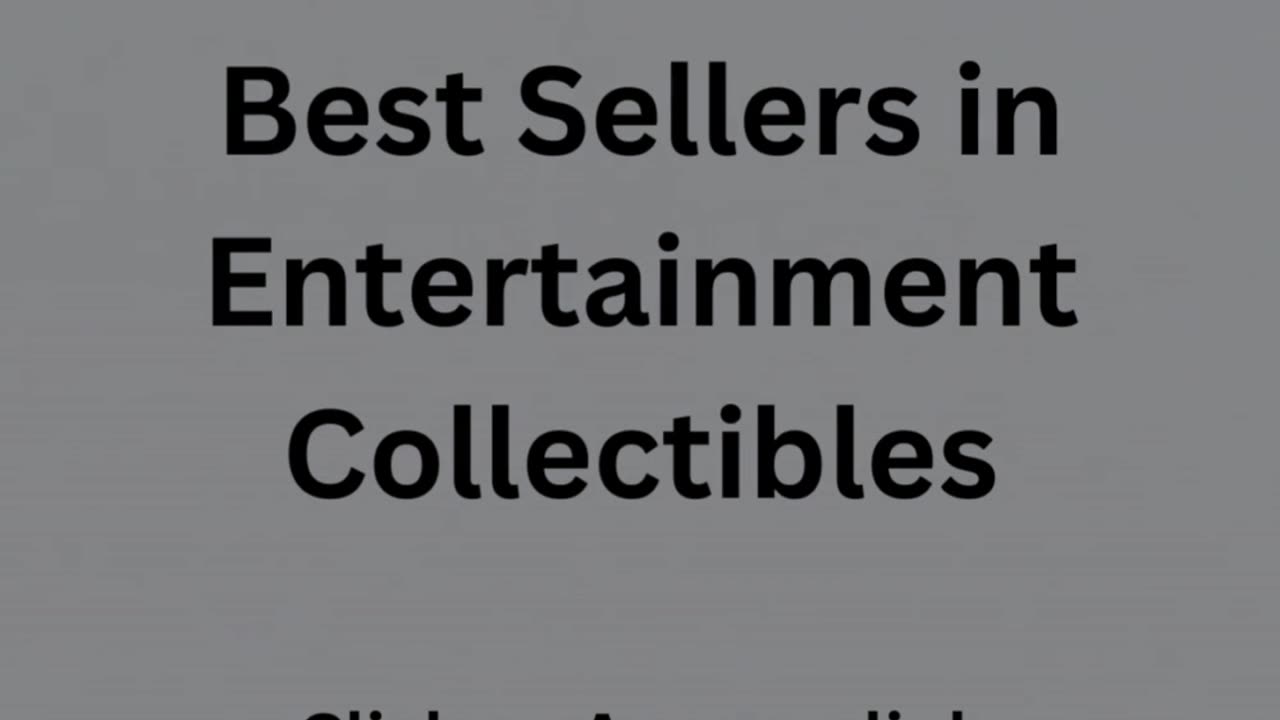 Best Sellers in Entertainment Collectibles