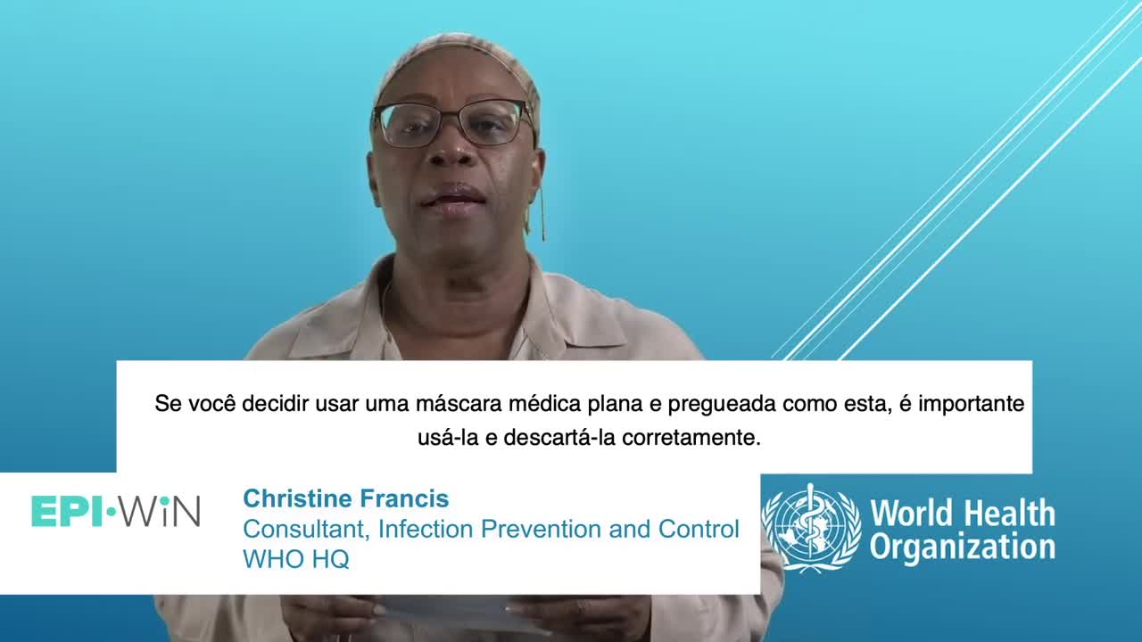 WHO Video - How to put on, use, remove and dispose of a mask