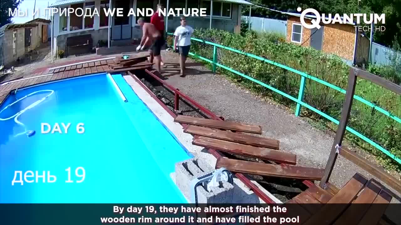 Building Amazing DIY Swimming Pool Step by Step