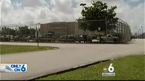 News report about woman jailed in all-male jail