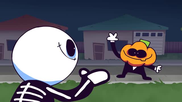 spooky funny cartoon