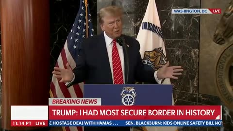 'You don't need bills'- Donald Trump calls for Biden border action at Teamsters meeting