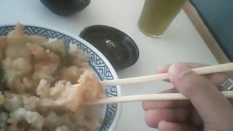 Practice using chopsticks