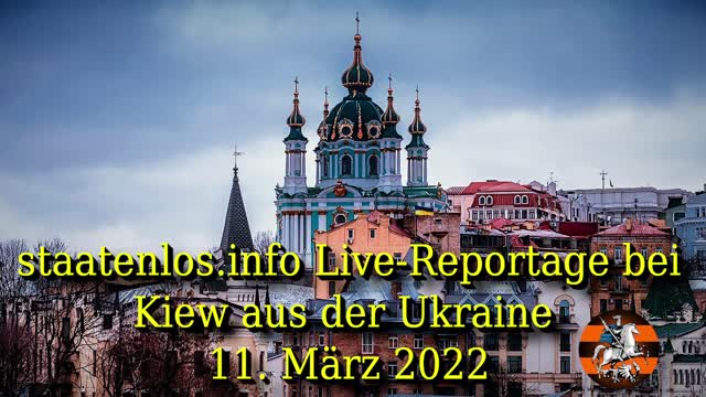 live Reportage bei Kiew aus der Ukraine