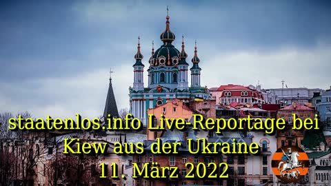 live Reportage bei Kiew aus der Ukraine