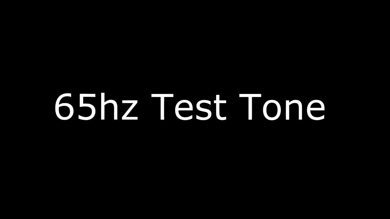 165Hz Test Tone Pure Sine Wave 5min (Remove Water From Your Phone)