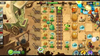 Plants vs Zombies 2 Wild West Day 5