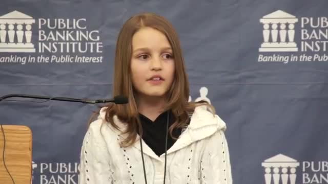 12 Year Old Explains The Corrupt Banking System