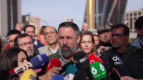 2.- Manifestación "Por una España segura, unida y próspera" en Plaza Castilla de Madrid