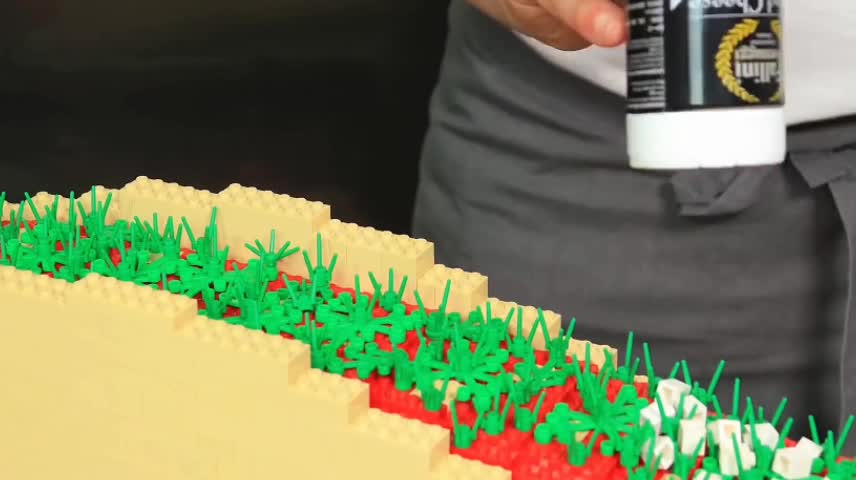 LEGO stop-motion cuisine