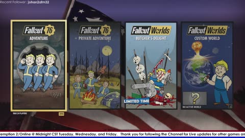 Fallout 76 - Oct. 16, 2023