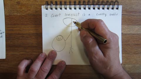 A covert narcissist is a cunning enabler