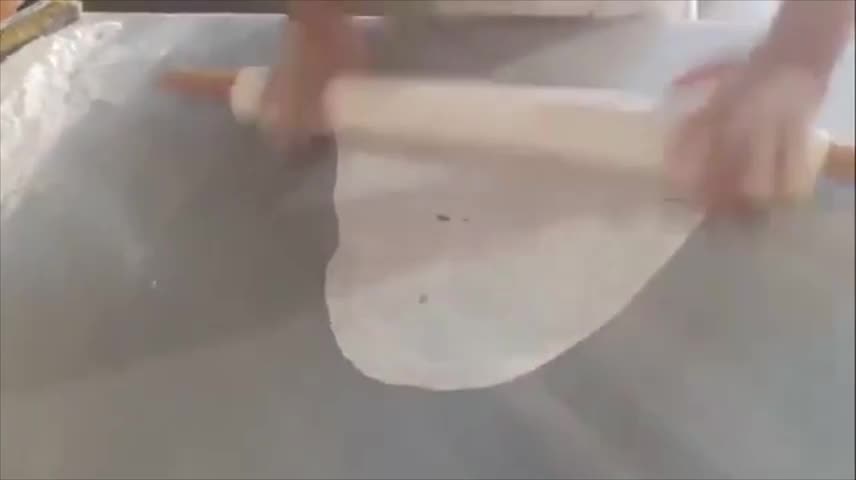 The Process Of Making Dough Cake