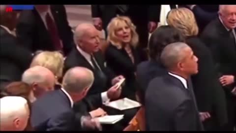 Envelopes at George Bush funeral