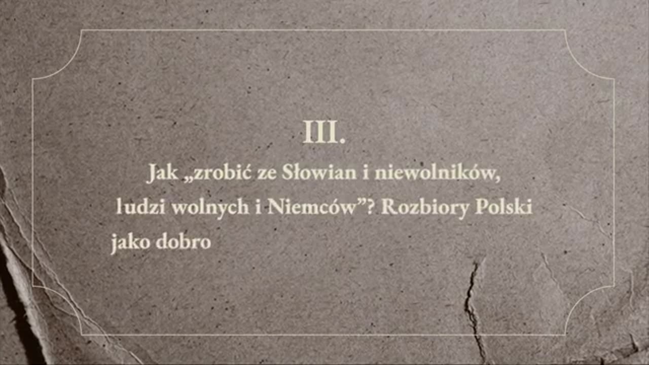 Prof. Grzegorz Kucharczyk Rozbiory Polski jako dobrodziejstwo