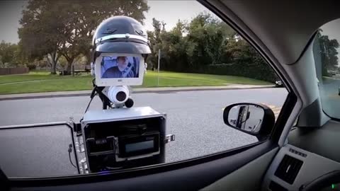 Watch a “Police Robot” Pull a Car Over