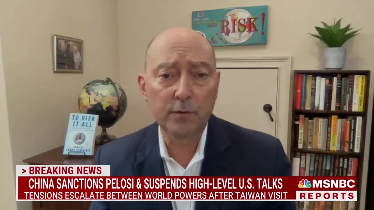 Adm. Stavridis: China Has Taiwan Surrounded By ‘De Facto Blockade’ Following Pelosi