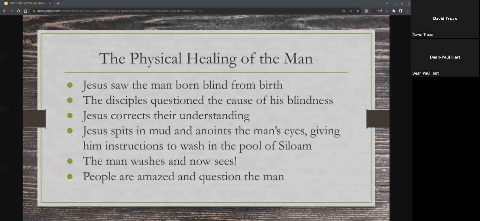 Messianic Miracles Part 6 (Part 1 of 2)