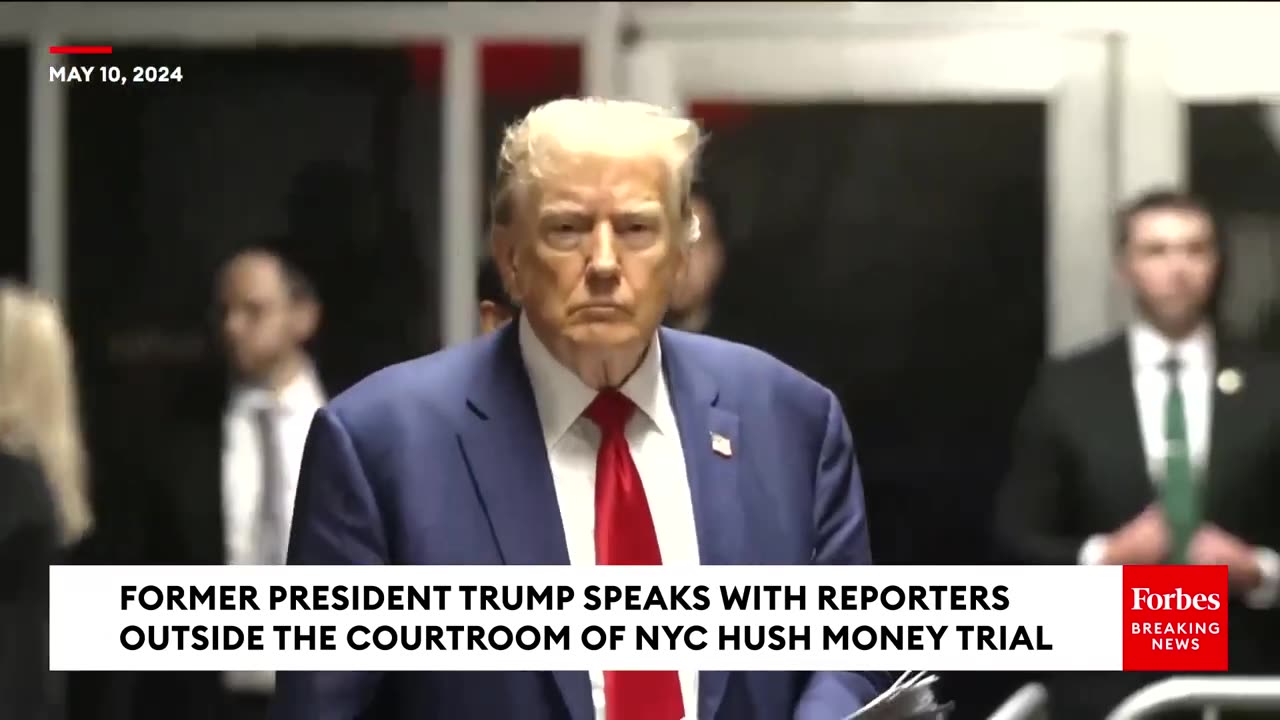 WATCH: Donald Trump Delivers Fiery Remarks Against Judge In NYC Hush Money Case