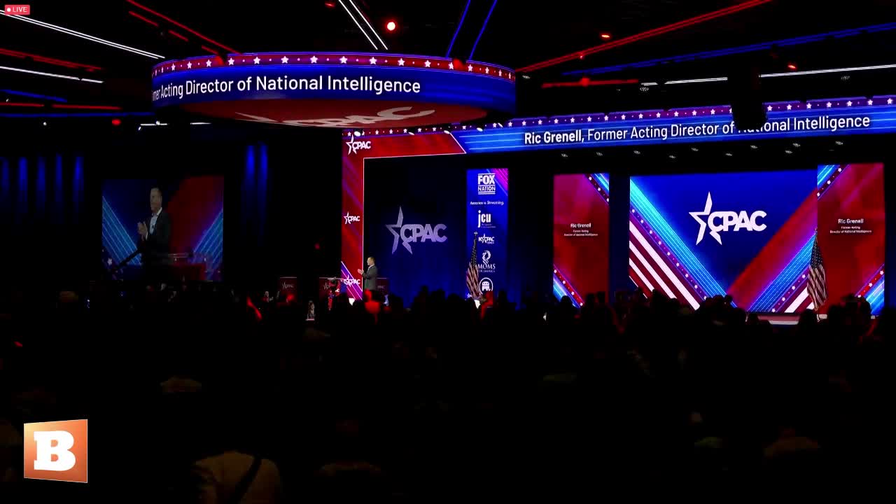 LIVE: Ric Grenell, Nigel Farage delivering remarks at CPAC...