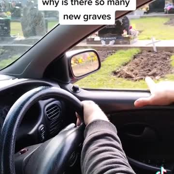 THAT IS ALOT OF NEW GRAVES IN 1 SMALL TOWN GRAVEYARD - WONDER WHY?🤔